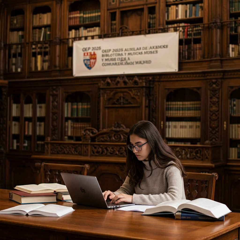 Auxiliar De Bibliotecas y Museos de la CAM